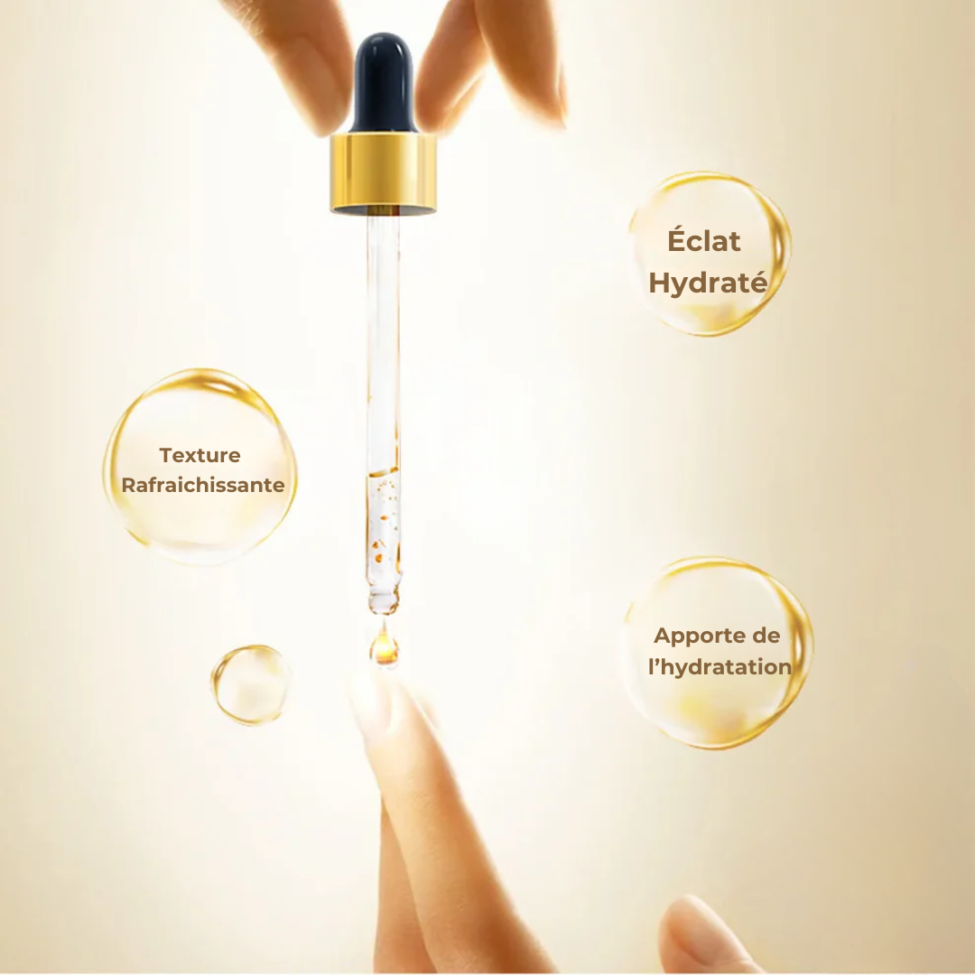 SkinLume Sérum Éclat Suprême à l’Or 24K – Hydratation & Jeunesse Intense (30ml)