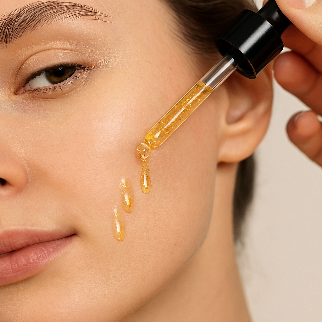 SkinLume Sérum Éclat Suprême à l’Or 24K – Hydratation & Jeunesse Intense (30ml)