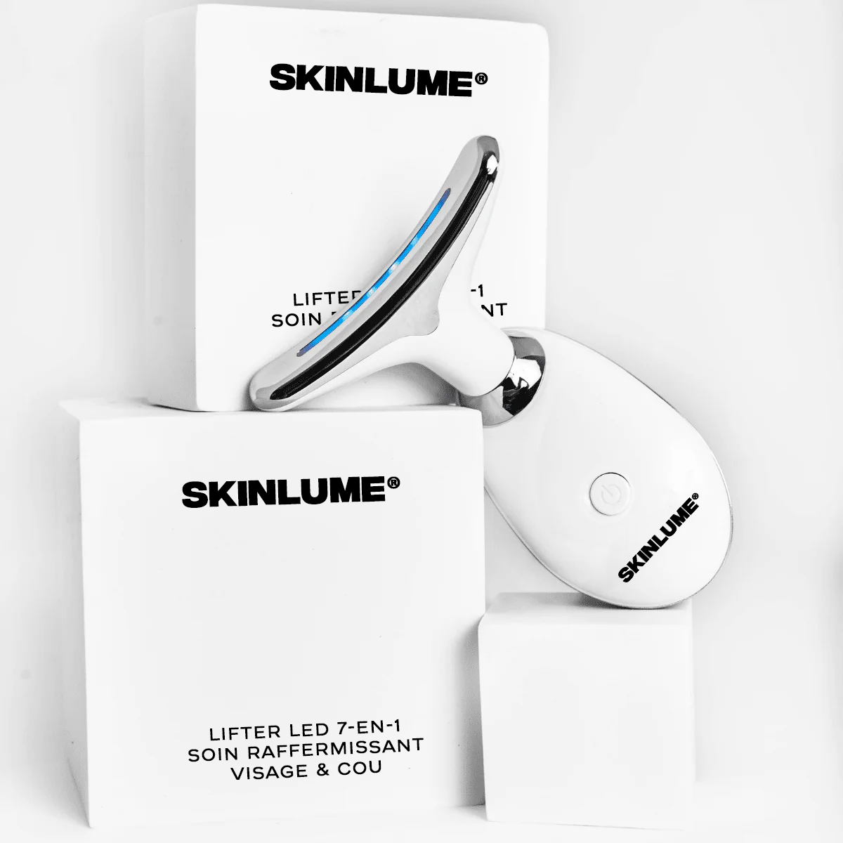 SkinLume | Lifter LED 7-en-1 – Soin Raffermissant Visage & Cou